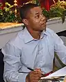 Cuba Gooding Jr. lors d'une séance de dédicace