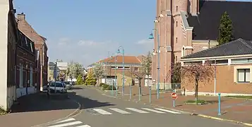 Rue Suzanne-Lanoy à Cuincy.