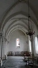 Chapelle Notre-Dame, côté nord, reconstruite après 1898.