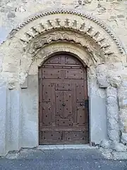 Le portail de l'église