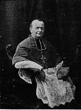 Monseigneur Désiré-Hyacinthe Berthoin, évêque d'Autun de 1915 à 1922.