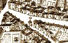 Le temple de Villegoudou (n°38) en 1674