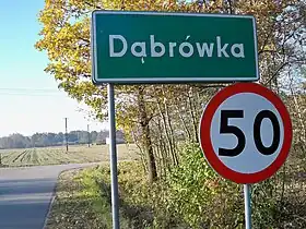 Dąbrówka (Poddębice)