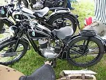 Moto DKW - Auto Union de 125 cm3.