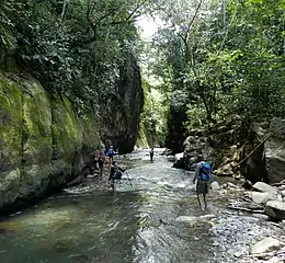Excursion aquatique dans le Rio Vagante.