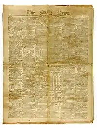Image illustrative de l’article Daily News (Angleterre)