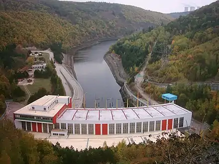 Centrale électrique de Dalešice
