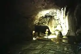 galerie concrétionnée