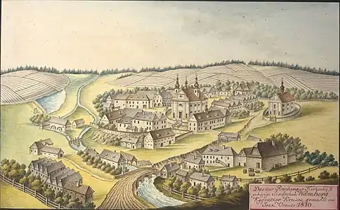 Vamberk en 1810, par Joann Venuto.