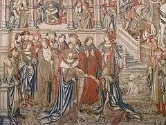 Pièce 8 : David rompt le jeûne. David reçoit un messager de Joab