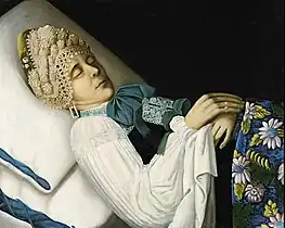 L'épouse d'un marchand de Toropets (Russie), XIXe siècle, Musée d'histoire et d'art de Iegorievsk