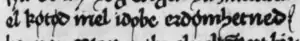 Ligne du Codex de Debrecen.