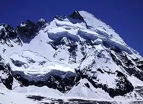 Face nord de la dent d'Hérens.