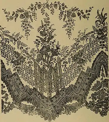 Dentelles et guipures - anciennes et modernes, imitations ou copies. Variété des genres et des points. 52 portraits documentaires, 249 échantillons de dentelles, collerettes, fraises, manchettes, (14775231711)