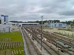 Le dépôt de Kharkivska