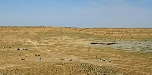 La Porte de l'Enfer et ses environs en 2015.