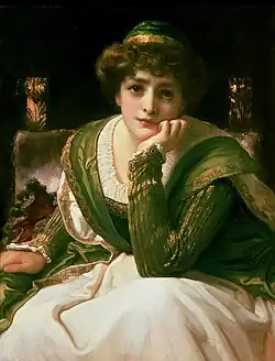 Desdémone par Frederic Leighton (vers 1888).