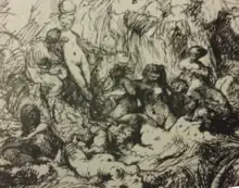 Diane et ses nymphes (1736-1739)par Jean-Charles Frontier..