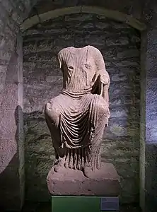 Possible représentation de Sequana découverte à Gissey-sur-Ouche (Côte-d'Or)