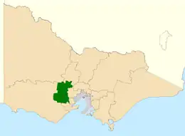 Carte de la circonscription.