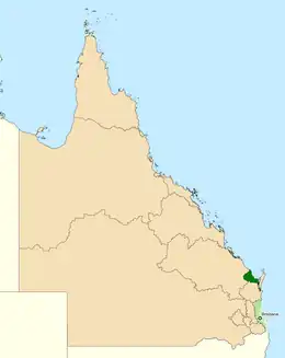 Carte de la circonscription.