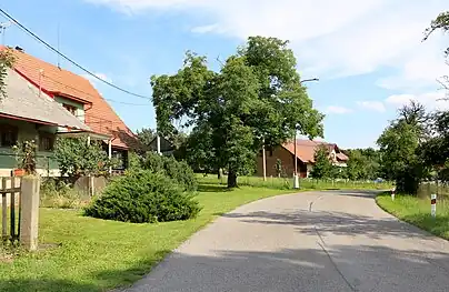 Kamenice : rue principale.