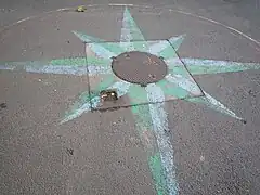 La tête de puits matérialisée no 5.