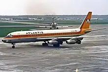 Douglas DC-8-33, D-ADIM, Atlantis