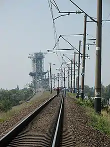 Franchissement du liman par-dessus la passe du Dniestr, vers Zatoka.