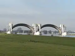 Driel, le seuil (barrage)