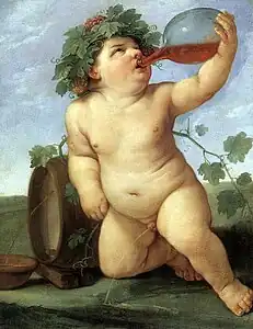 Bacchus buvant (1637-1638), Dresde, Gemäldegalerie Alte Meister.