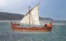 Petit dromon d'après les descriptions de Léon VI.