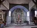 Maître-autel et retable.