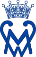 Monogramme du prince Guillaume et de la princesse Marie Pavlovna.