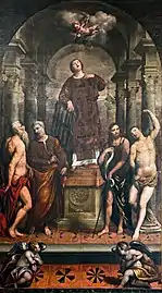 Pala di San Lorenzo  Paris Bordone