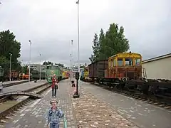 collection à l'extérieur.