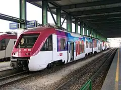 ETi serie 400 sur le chemin de fer Trente-Malé-Mezzana.