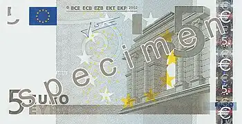 Billet de 5 €