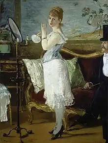 Nana, 1877 (154 × 115 cm), Hambourg, Kunsthalle.