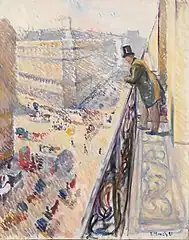 Rue La Fayette en 1891 (Edward Munch).