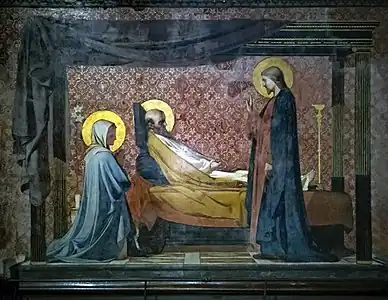 La Mort de saint Joseph, Toulouse, église Notre-Dame du Taur.