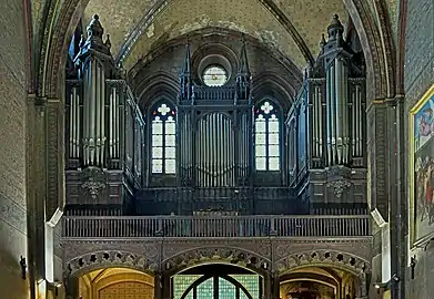 L'orgue de tribune.