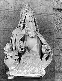 Buste du Père Éternel à La Bénisson-Dieu