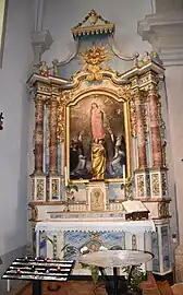Autel de la Vierge.