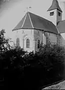 Le chevet de l'église.