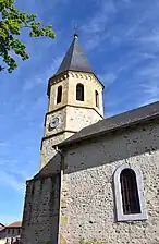 Le clocher octogonal.