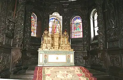 Les boiseries du chœur.