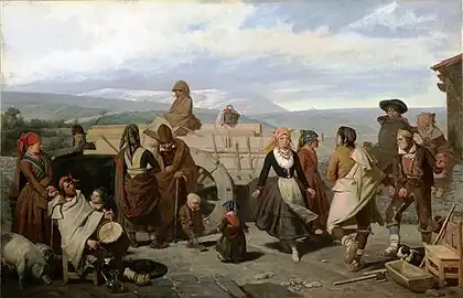 La danse, coutumes populaires de la province de Soria (1866).