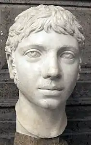 Buste d'Élagabale (r.218-222).