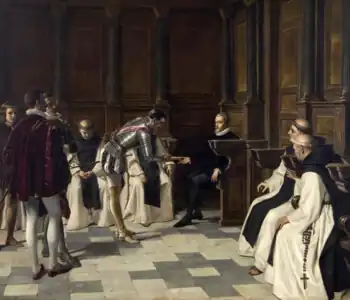 Philip II recevant les nouvelles de la perte de l'Armada, 1895 (National Museum of Women in the Arts)